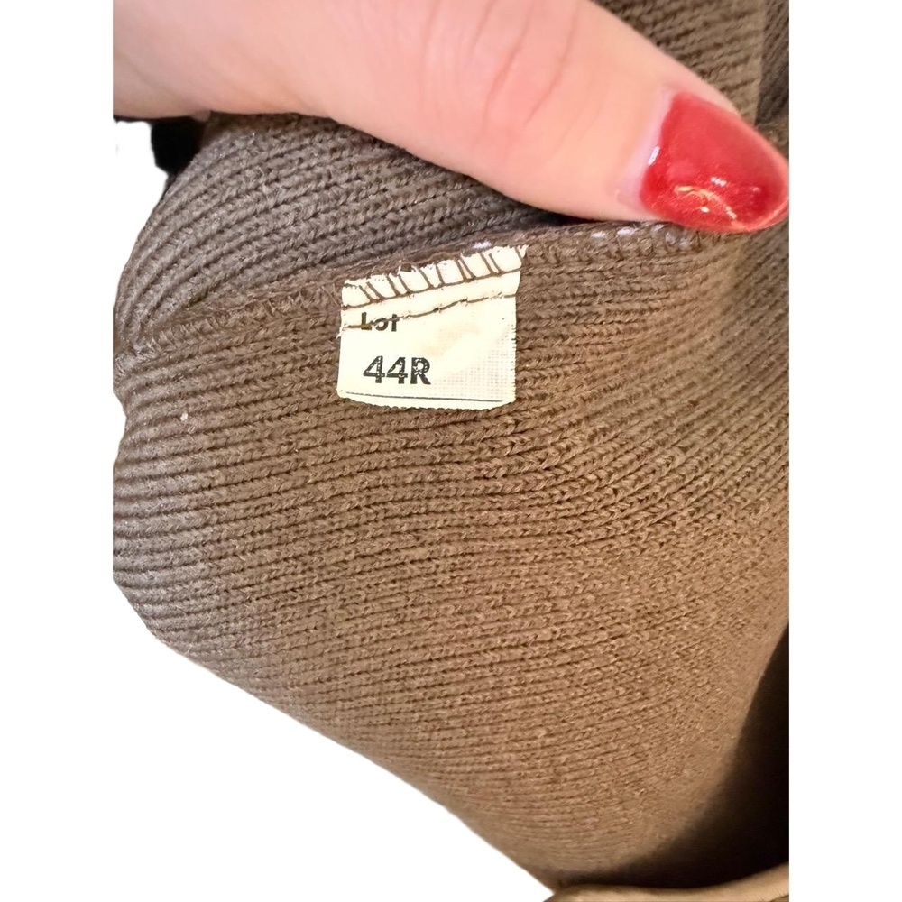 Pristine Vintage Deadstock London Fog Maincoats Trench Coat Tan Beige size 44R - Picture 6 of 10